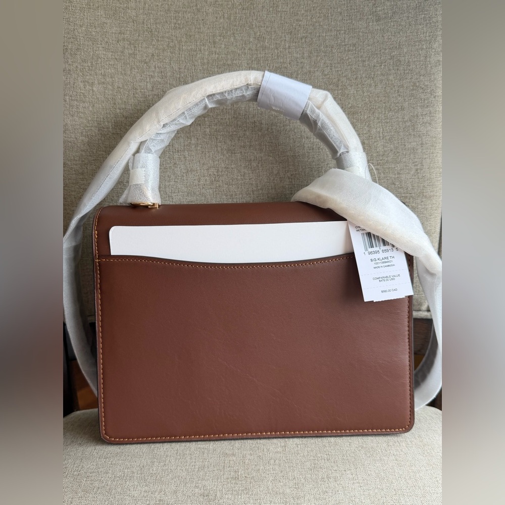 NWT！COACH Klare Top Handle Bag In Signature Canvas（COACH CY687）fast - Picture 2 of 10